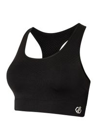 DARE 2B - Don't Sweat It damski sportowy stanik. Kolor: czarny, biały, wielokolorowy. Materiał: elastan, poliamid. Sport: fitness