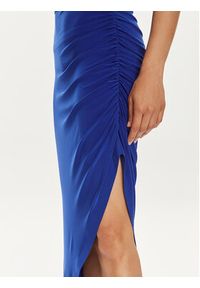 NORMA KAMALI Sukienka koktajlowa KK1243PLC43805 Niebieski Slim Fit. Kolor: niebieski. Materiał: syntetyk. Styl: wizytowy #4