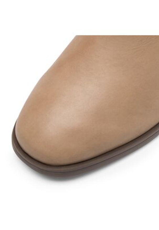 Remonte Botki D0V71-20 Beżowy. Kolor: beżowy. Materiał: skóra