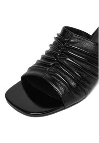 Gino Rossi - GINO ROSSI Klapki C-XRY25113-07 Czarny. Kolor: czarny. Materiał: skóra #3