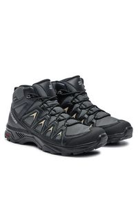 salomon - Salomon Trekkingi X Braze Mid Gore-Tex L47430500 Czarny. Kolor: czarny. Materiał: materiał. Technologia: Gore-Tex. Sport: turystyka piesza #4