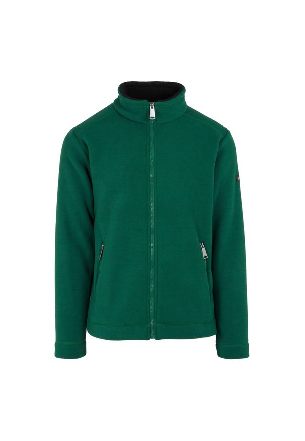 Polar turystyczny męski Garrian II Regatta z suwakiem. Kolor: zielony. Materiał: polar. Styl: sportowy