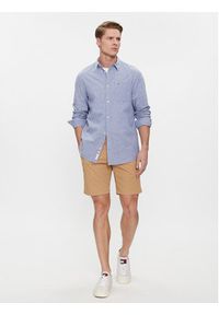 Tommy Jeans Koszula DM0DM18962 Niebieski Regular Fit. Kolor: niebieski. Materiał: bawełna #5