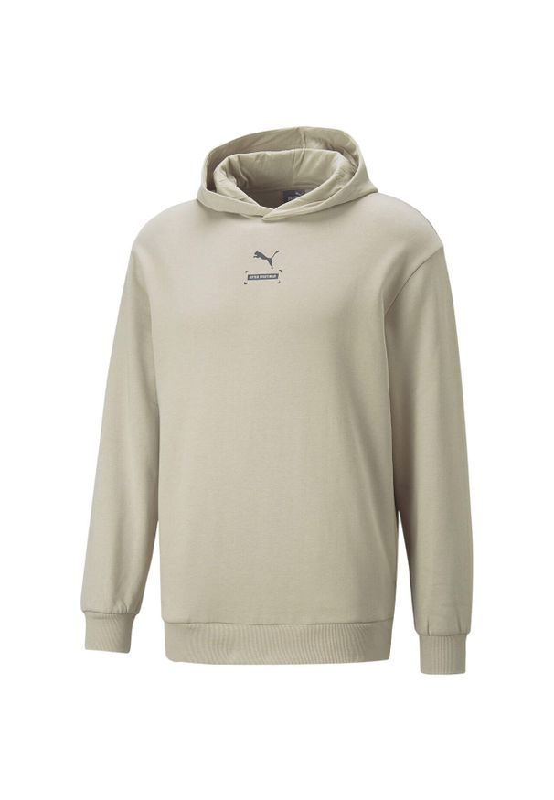 Bluza sportowa męska Puma Better Hoodie FL Pebble. Kolor: beżowy