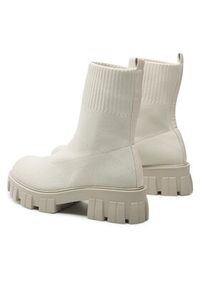 DeeZee Botki WS5553-11 Écru. Materiał: materiał #4