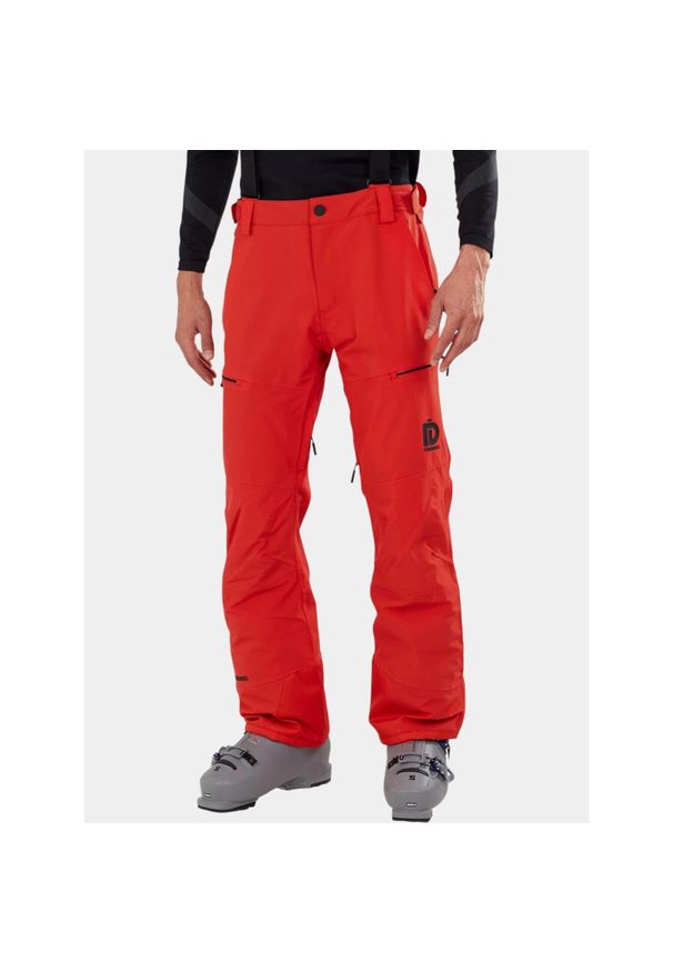 FUNDANGO - Spodnie Narciarskie Męskie Fundango Teak. Kolor: czerwony. Sezon: zima. Sport: narciarstwo