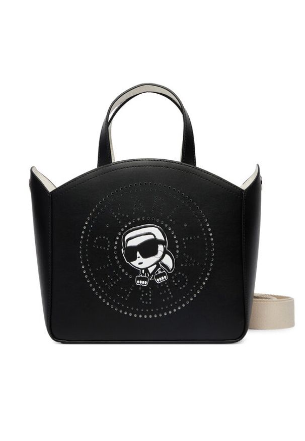 Karl Lagerfeld - KARL LAGERFELD Torebka B2W30078 Czarny. Kolor: czarny. Materiał: skórzane