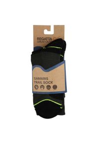 Regatta - Skarpetki Męskie Blister Protection II 2pak. Kolor: zielony, czarny, żółty, wielokolorowy