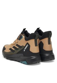 Adidas - adidas Trekkingi Terrex Anylander Mid Rain.Rdy JQ9963 Brązowy. Kolor: brązowy. Materiał: materiał. Model: Adidas Terrex. Sport: turystyka piesza