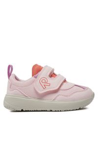 Reima Sneakersy 5400135A 67A0 Różowy. Kolor: różowy. Materiał: skóra