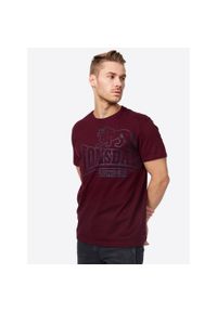 Koszulka Lonsdale Langsett. Kolor: czerwony #1