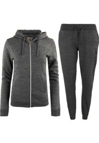 ZUMBA WEAR - Zestaw Sportowy Damski Susy Gray M - Komfort i Styl. Kolor: szary. Materiał: dresówka. Sport: turystyka piesza