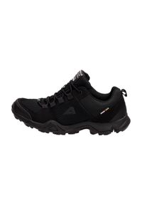 American Club - Czarne sportowe buty męskie AMERICAN WT21/21. Kolor: czarny. Materiał: nubuk, tkanina. Szerokość cholewki: normalna #1