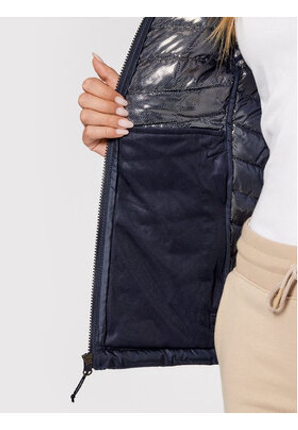 columbia - Columbia Kurtka przejściowa Powder Lite 1699071 Granatowy Slim Fit. Kolor: niebieski. Materiał: syntetyk