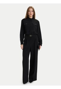 Liu Jo Kombinezon MF5262 T4241 Czarny Regular Fit. Kolor: czarny. Materiał: syntetyk