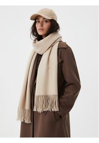 Nine West Szalik CEO-NW-W4-002-AW25 Beżowy. Kolor: beżowy. Materiał: materiał, poliester #3