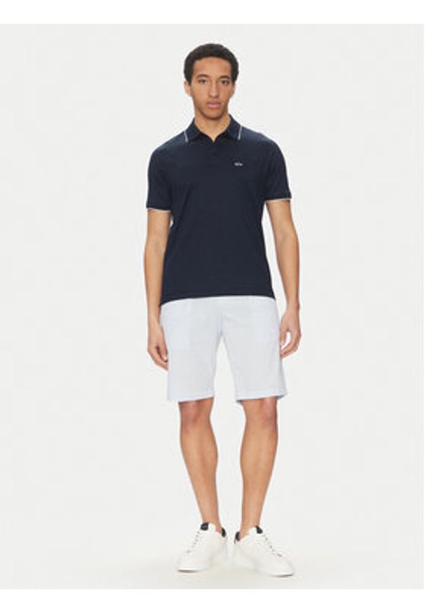 PAUL & SHARK - Paul&Shark Polo 25411209 Granatowy Regular Fit. Typ kołnierza: polo. Kolor: niebieski. Materiał: bawełna