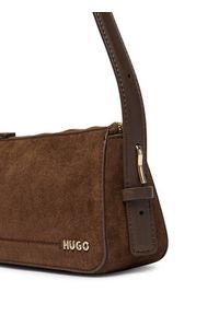 Hugo - HUGO Torebka 50568127 Brązowy. Kolor: brązowy. Materiał: skórzane, zamszowe #2