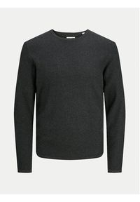 Jack & Jones - Jack&Jones Sweter Cooper 12258407 Szary Regular Fit. Kolor: szary. Materiał: bawełna #7