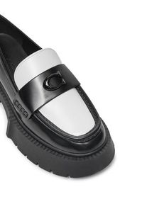 Coach Loafersy Leah CZ382 Czarny. Kolor: czarny. Materiał: skóra #4