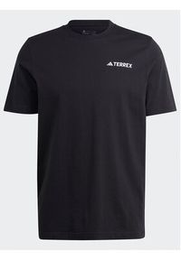 Adidas - adidas T-Shirt II6060 Czarny Regular Fit. Kolor: czarny. Materiał: bawełna #4