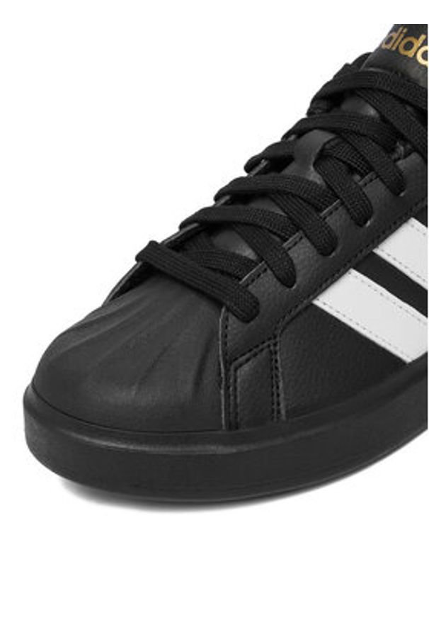 Adidas - adidas Sneakersy CEO-STREETTALK JP8276 W Czarny. Kolor: czarny. Materiał: skóra, materiał