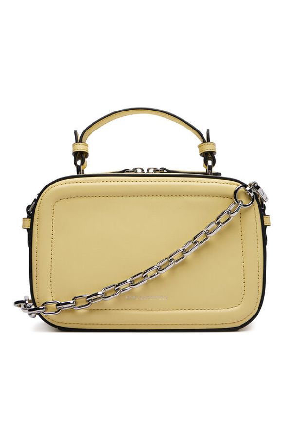 Karl Lagerfeld - KARL LAGERFELD Torebka B1W30269 Żółty. Kolor: żółty. Materiał: skórzane