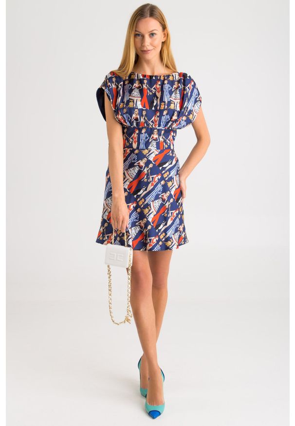 Elisabetta Franchi - SUKIENKA elisabetta franchi. Styl: elegancki