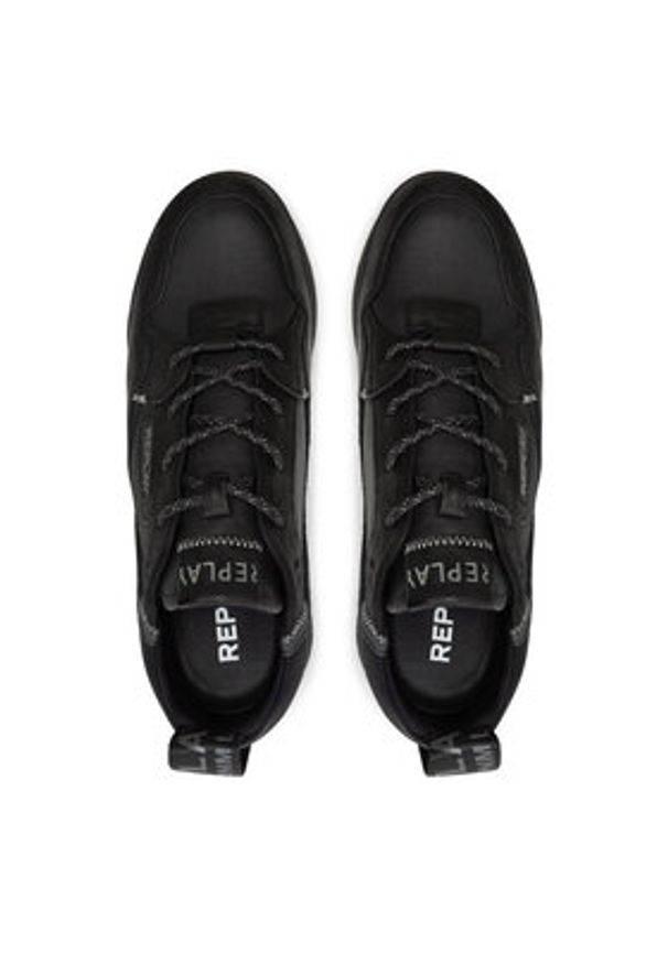 Replay Sneakersy GMS1P .000.C0045L Czarny. Kolor: czarny. Materiał: materiał