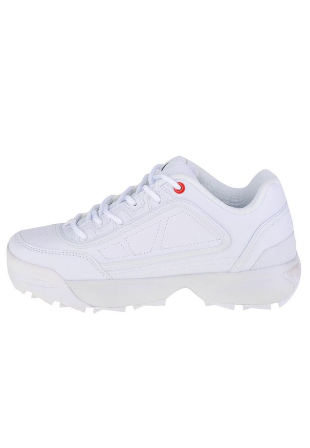 Buty sportowe Sneakersy damskie, Kappa Rave NC. Kolor: biały. Materiał: materiał, syntetyk. Sport: turystyka piesza