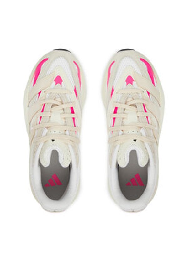 Adidas - adidas Sneakersy Lightblaze JQ4760 Beżowy. Kolor: beżowy. Materiał: materiał