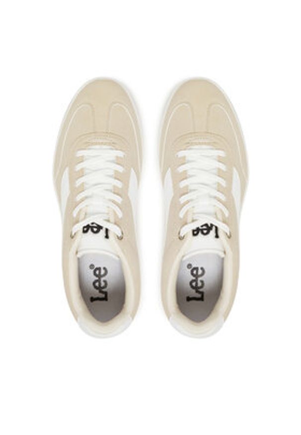 Lee Sneakersy Lian Women Low 50251005.33F Beżowy. Kolor: beżowy. Materiał: materiał