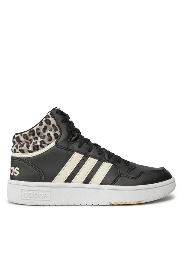 Adidas - adidas Sneakersy Hoops 3.0 Mid Shoes IG7895 Czarny. Kolor: czarny