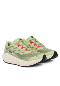 salomon - Salomon Buty do biegania Aero Blaze 3 Grvl L49106400 Zielony. Kolor: zielony. Materiał: materiał #4