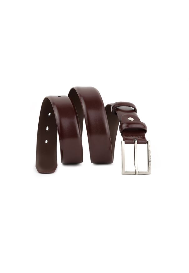 Pako Lorente - PAKO LORENTE – Brązowy pasek męski. Kolor: brązowy