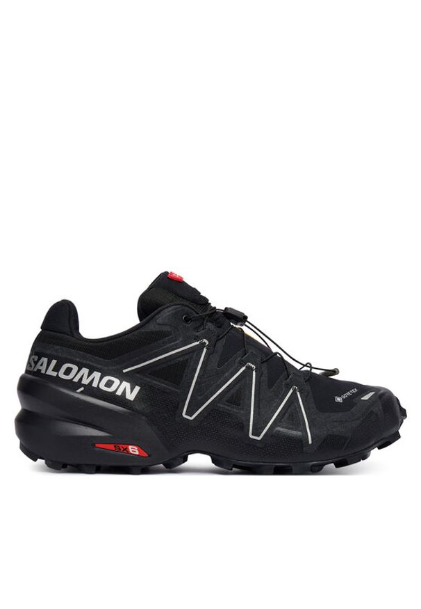 salomon - Salomon Buty do biegania Speedcross 6 Gore-Tex 20 Years Q1 L49159000 Czarny. Kolor: czarny. Materiał: materiał. Technologia: Gore-Tex. Model: Salomon Speedcross. Sport: turystyka piesza