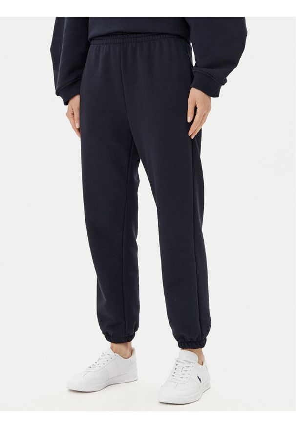 ViCOLO Spodnie dresowe TD0573 Granatowy Regular Fit. Kolor: niebieski. Materiał: bawełna, syntetyk