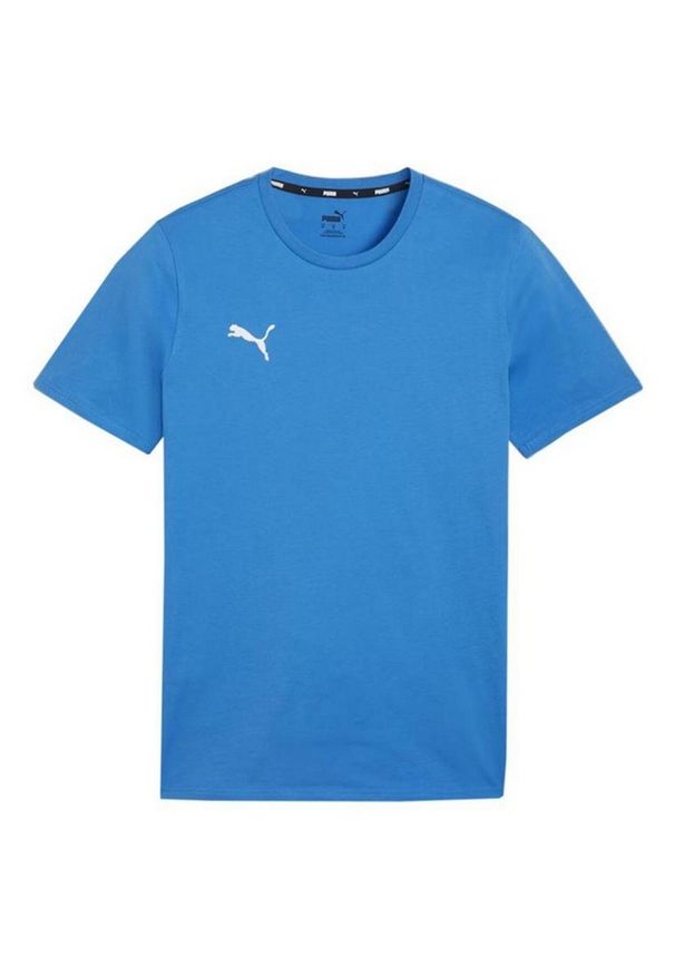 Puma - Męska Koszulka Team Goal Casuals. Kolor: niebieski. Sport: turystyka piesza