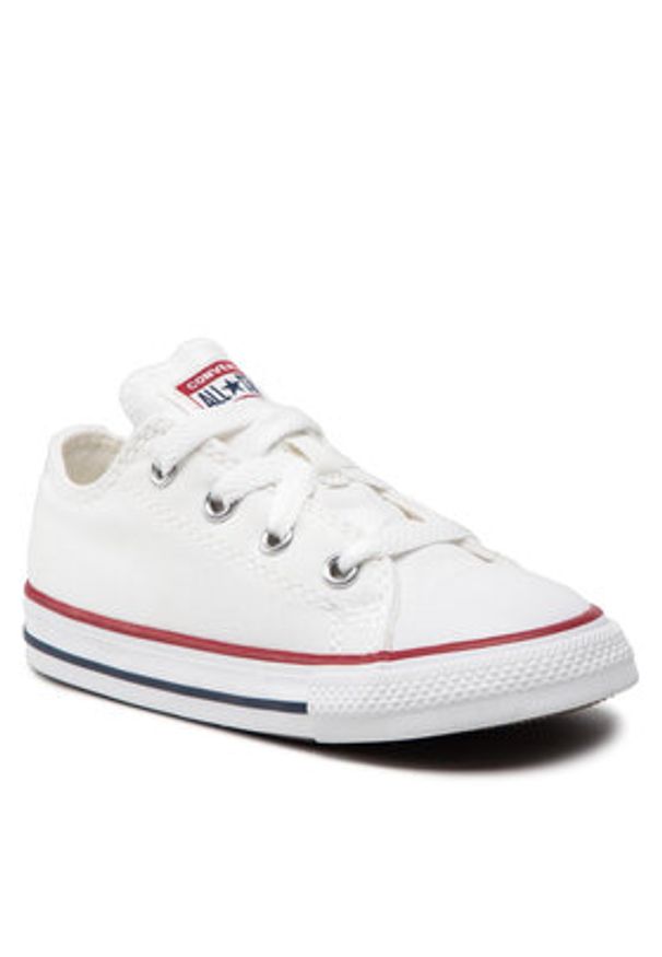 Converse Trampki C/T A/S OX 7J256C Biały. Kolor: biały. Materiał: materiał