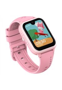 GARETT - Garett Kids Vibe 4G różowy. Rodzaj zegarka: smartwatch. Kolor: różowy. Styl: młodzieżowy, casual #4