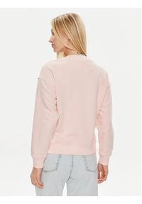 Guess Bluza W4GQ11 KBK32 Różowy Relaxed Fit. Kolor: różowy. Materiał: bawełna #3