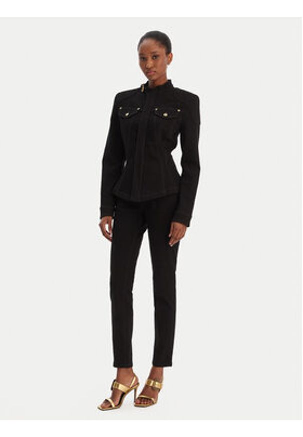Versace Jeans Couture Jeansy 80HAB5J1 CDW00 Czarny Skinny Fit. Kolor: czarny