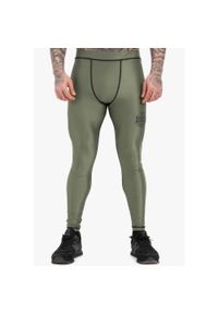 Legginsy Benlee Manorburn. Kolor: czarny, zielony, wielokolorowy. Sport: joga i pilates