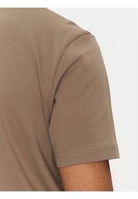 BOSS T-Shirt 50531569 Beżowy Regular Fit. Kolor: beżowy. Materiał: bawełna #2