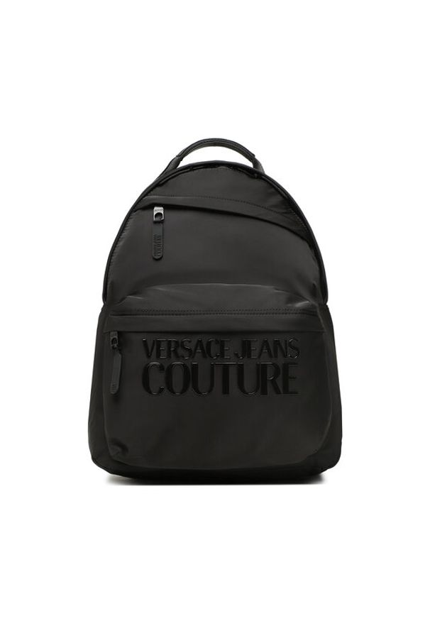 Versace Jeans Couture Plecak 74YA4B90 Czarny. Kolor: czarny. Materiał: materiał