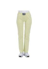 LEONE 1947 APPAREL - Damskie spodnie Silence Work. Kolor: zielony. Materiał: lycra. Sport: fitness