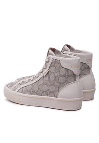 Coach Sneakersy Citysole Jacquard C9059 Beżowy. Kolor: beżowy. Materiał: materiał #2