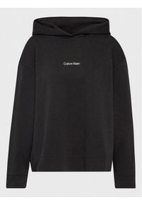 Calvin Klein Curve Bluza Inclu Micro Logo K20K205473 Czarny Regular Fit. Kolor: czarny. Materiał: bawełna, syntetyk #1