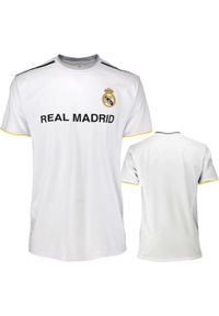 Real Madrid - Real Madryt komplet koszulka spodenki junior RM1KTK124 164 biały. Kolor: biały. Sport: piłka nożna