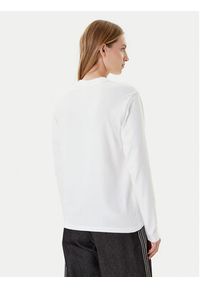 Adidas - adidas Bluzka Essentials JW7454 Biały Regular Fit. Kolor: biały. Materiał: bawełna #2